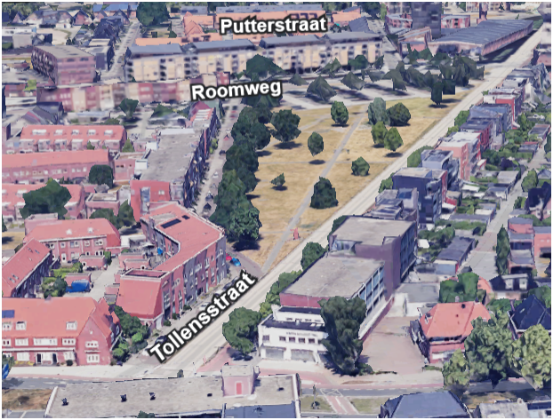 Roombeek Google Earth plattegrond 2025