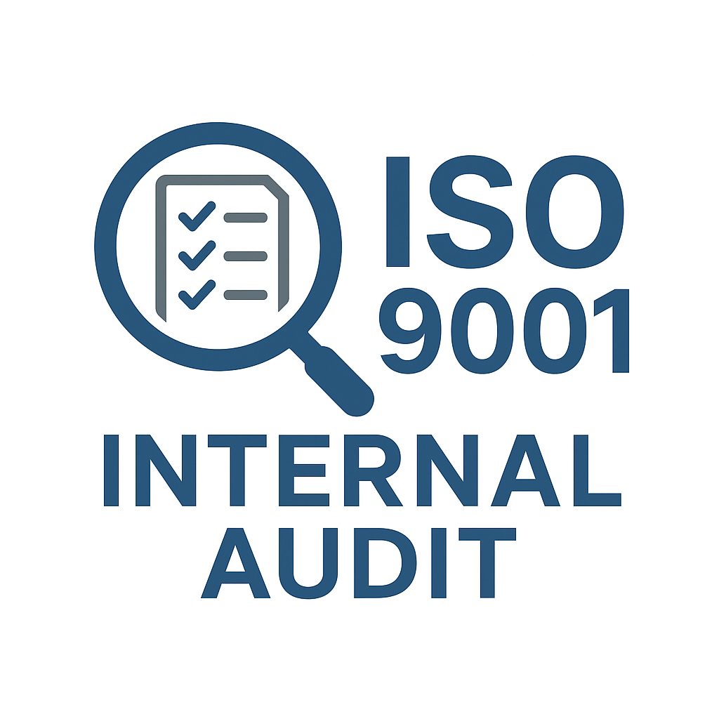 Visuele weergave ISO 9001 Interne audit. 